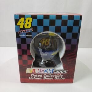 NASCAR Jimmie Johnson #48 Water Globe NEW In Box 2004